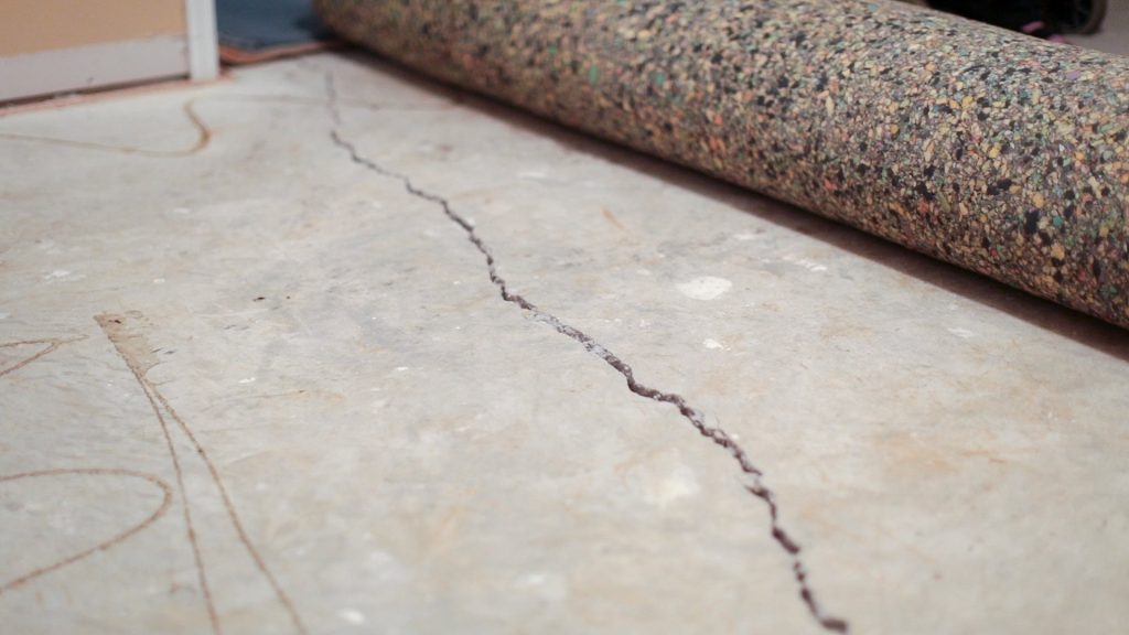 What Causes Basement Concrete Floors to Crack Over Time