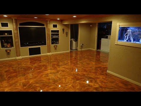 Epoxy Basement Floors